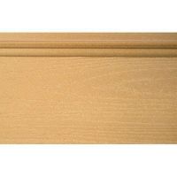 Фасадная панель из ДПК Дерево