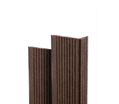 Угол торцевой Tehno Шоколад  от производителя  Ecodecking по цене 280 р Угол торцевой Tehno Шоколад  от производителя  Ecodecking по цене 280 р