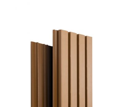 Реечная фасадная панель Техно Бронза от производителя  Ecodecking по цене 956 р Реечная фасадная панель Техно Бронза от производителя  Ecodecking по цене 956 р