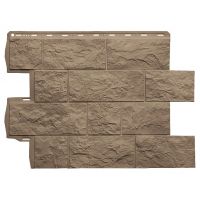 Фасадная панель Туф ЭКО Бежевый