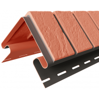 Наружный угол Кирпич Славянка прокрашенный Красный