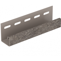 J-планка Стоун-хаус Сланец Бежевый