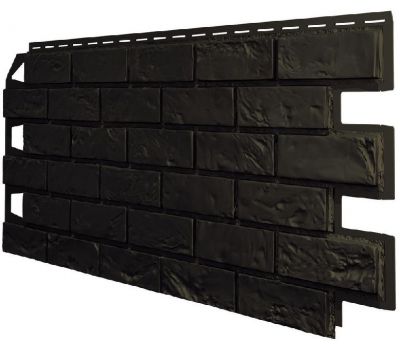Фасадные панели (Цокольный Сайдинг) VOX Vilo Brick Dark brown от производителя  Vox по цене 720 р