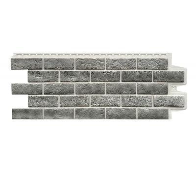 Фасадные панели Cостаренный кирпич Элит Гранит белый ШОВ от производителя  Grand Line по цене 720 р Фасадные панели Cостаренный кирпич Элит Гранит белый ШОВ от производителя  Grand Line по цене 720 р