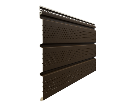 Софит Элит со сплошной перфорацией коричневый (темный дуб) от производителя   по цене 740 р Софит Элит со сплошной перфорацией коричневый (темный дуб) от производителя   по цене 740 р