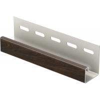 J-планка к Софиту PRO Тёмный орех