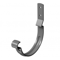 Карнизный крюк короткий D125, ГРАФИТ (RAL 7024) Карнизный крюк короткий D125, ГРАФИТ (RAL 7024)